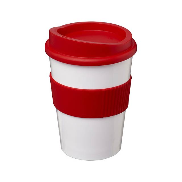 Americano® Medio 300 ml Becher mit Schutzring - Weiß 