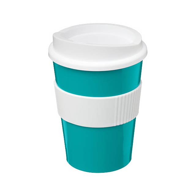 Americano® Medio 300 ml tumbler with grip - baby blue