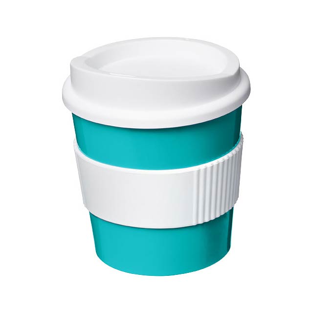 Americano® Primo 250 ml tumbler with grip - baby blue