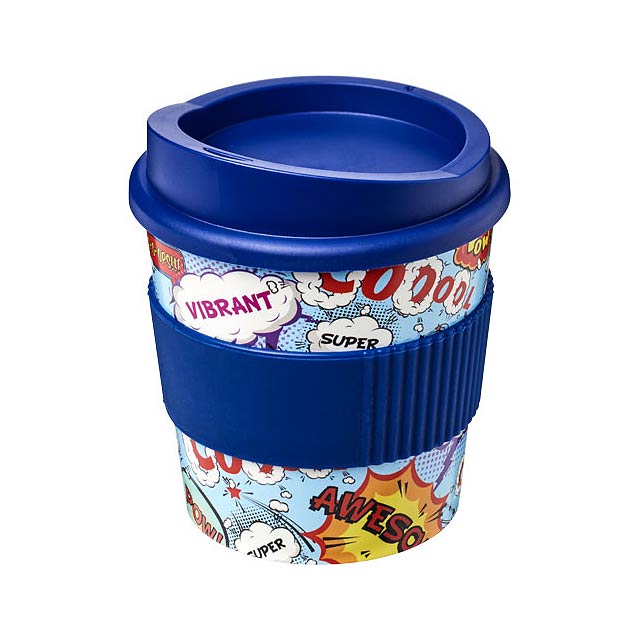 Brite-Americano® Primo 250 ml Becher mit Schutzring - blau