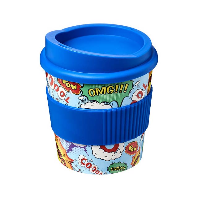 Brite-Americano® primo 250 ml tumbler with grip - blue