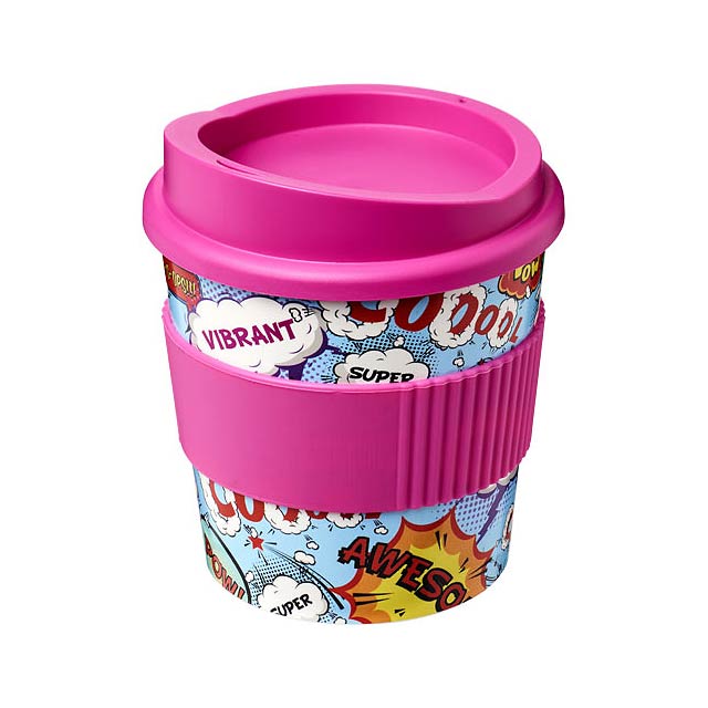 Brite-Americano® primo 250 ml tumbler with grip - fuchsia