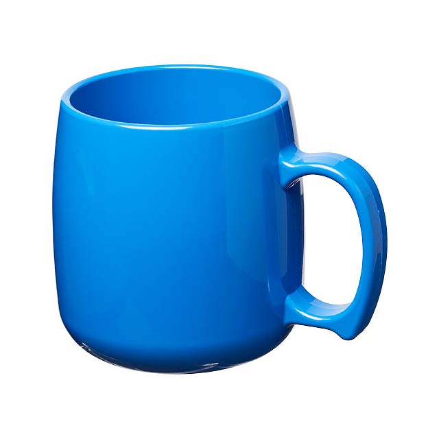 Classic 300 ml plastic mug - blue