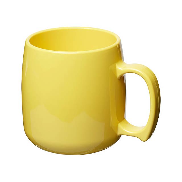 Classic 300 ml plastic mug - yellow
