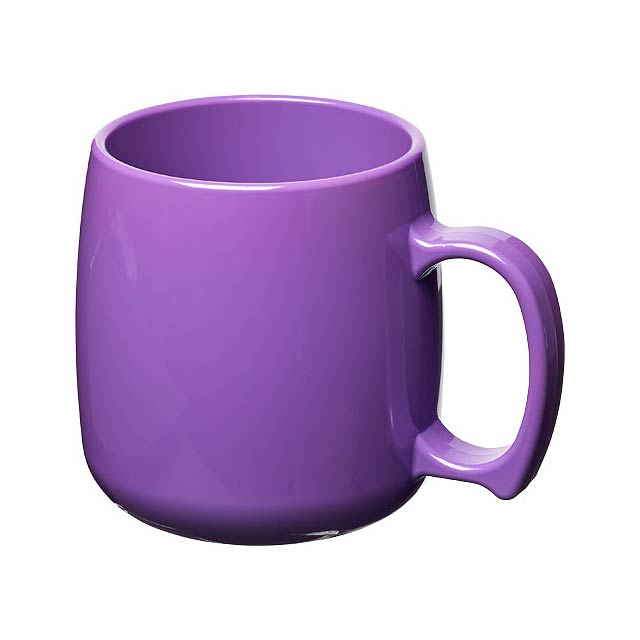 Classic 300 ml plastic mug - violet