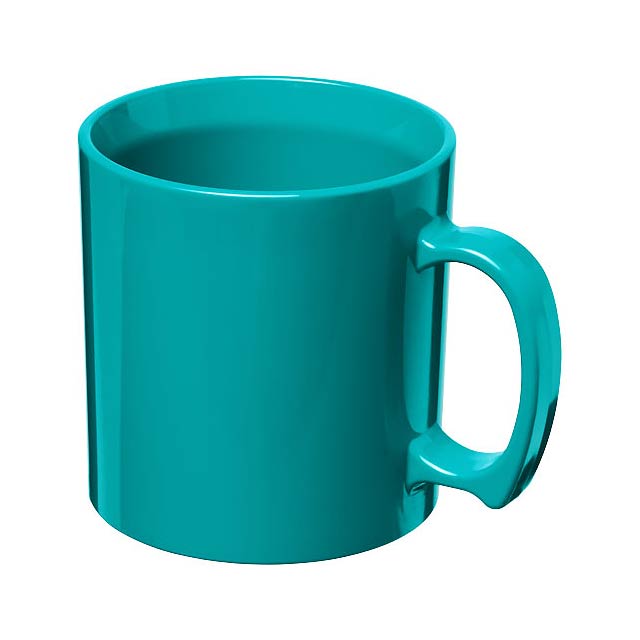 Standard 300 ml plastic mug - turquoise