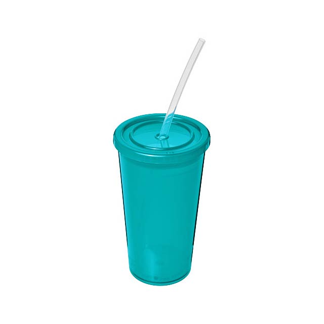 Stadion 350 ml doppelwandiger Becher - blau