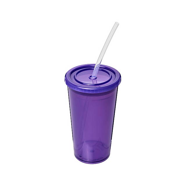 Stadion 350 ml doppelwandiger Becher - Violett