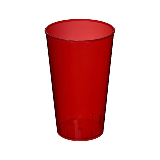 Arena 375 ml Kunststoffbecher - Transparente Rot