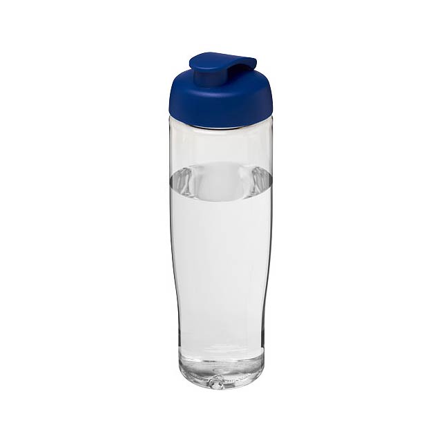 H2O Active® Tempo 700 ml flip lid sport bottle - transparent