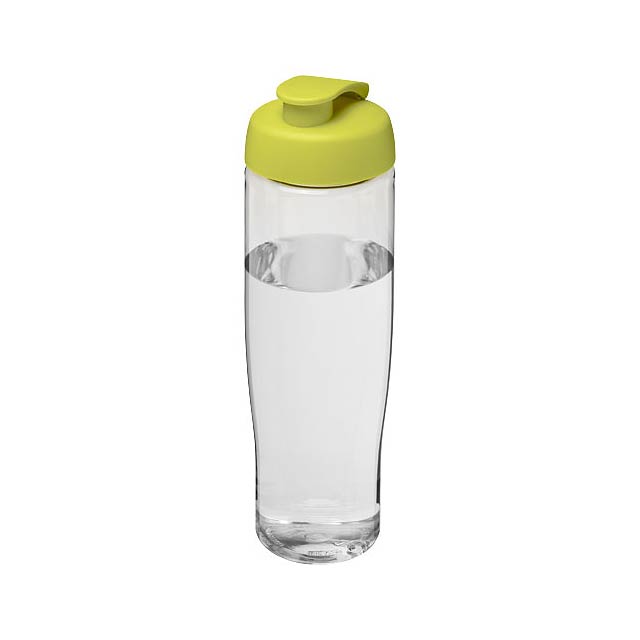 H2O Active® Tempo 700 ml flip lid sport bottle - transparent