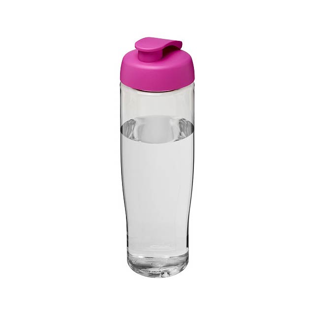 H2O Active® Tempo 700 ml Sportflasche mit Klappdeckel - Transparente