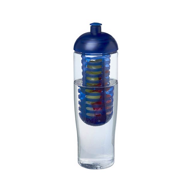 H2O Active® Tempo 700 ml dome lid sport bottle & infuser - transparent