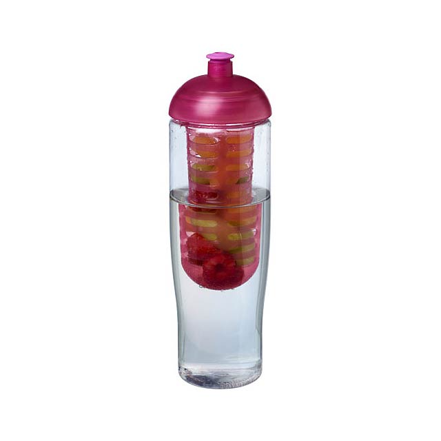 H2O Active® Tempo 700 ml Sportflasche mit Stülpdeckel und Infusor - Transparente