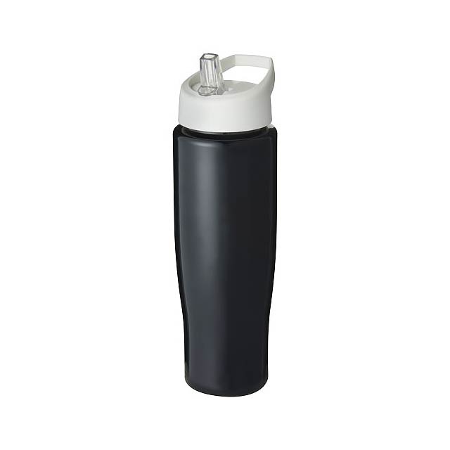 H2O Active® Tempo 700 ml spout lid sport bottle - black