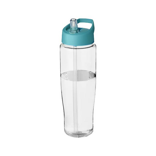 Sportovní láhev s víčkem s hubičkou H2O Tempo® 700 ml - transparentná