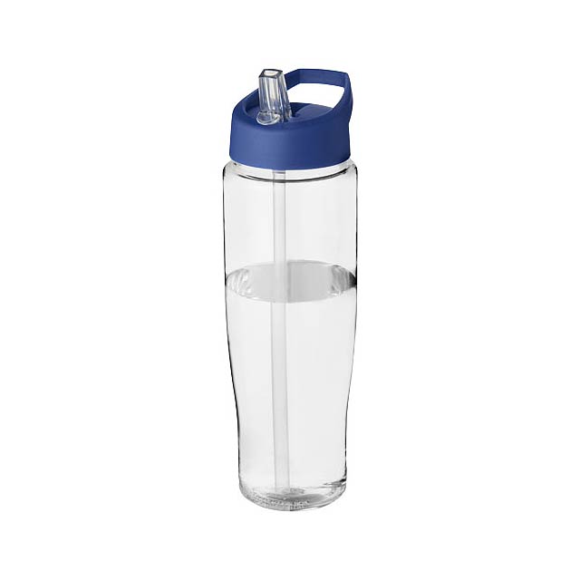 H2O Active® Tempo 700 ml spout lid sport bottle - transparent