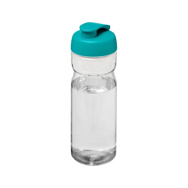 H2O Active® Base 650 ml flip lid sport bottle - transparent