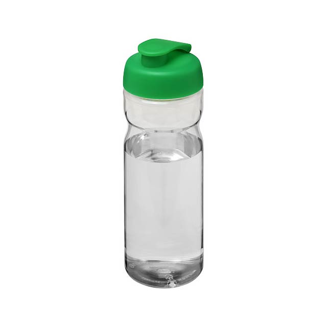 H2O Active® Base 650 ml Sportflasche mit Klappdeckel - Transparente