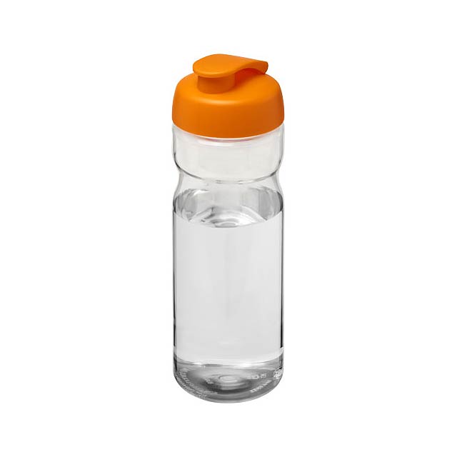 H2O Active® Base 650 ml Sportflasche mit Klappdeckel - Transparente