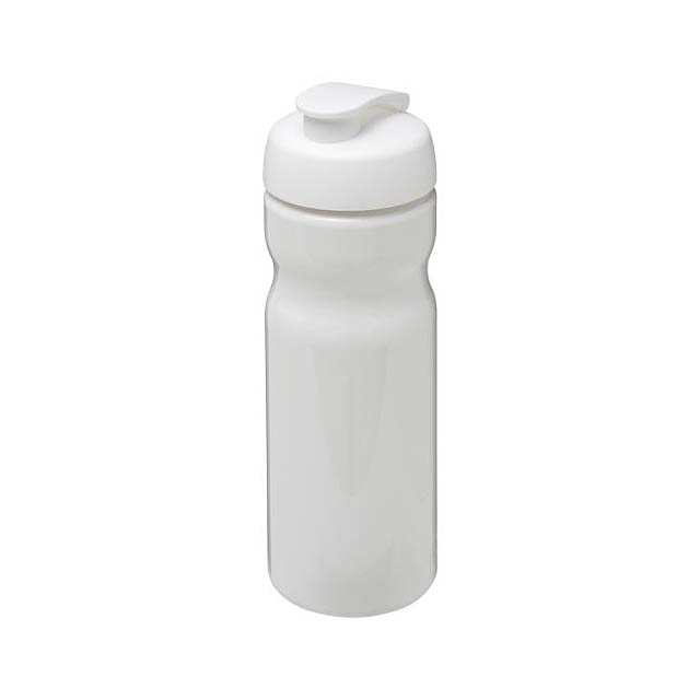 H2O Active® Base 650 ml Sportflasche mit Klappdeckel - Weiß 