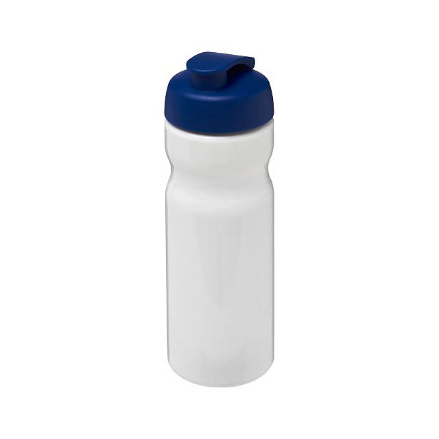 H2O Active® Base 650 ml Sportflasche mit Klappdeckel - Weiß 