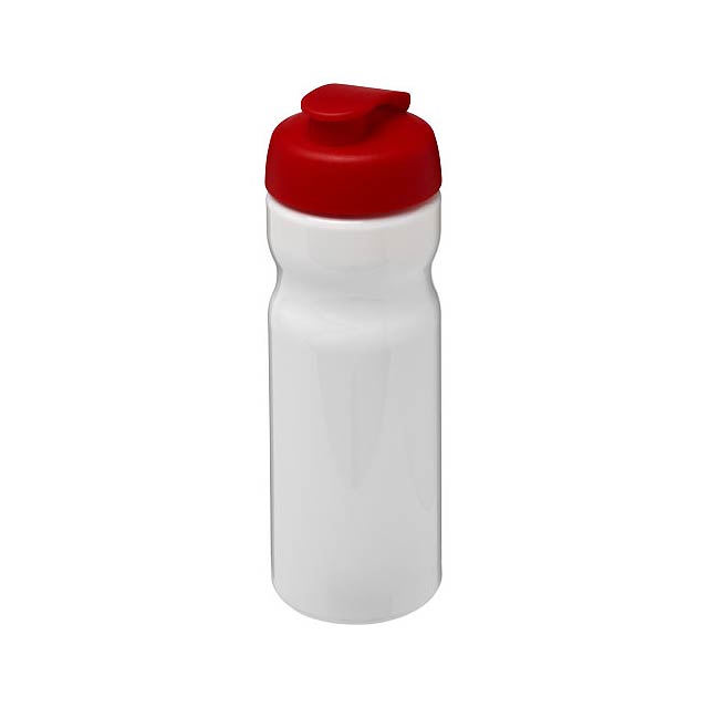 H2O Active® Base 650 ml Sportflasche mit Klappdeckel - Weiß 