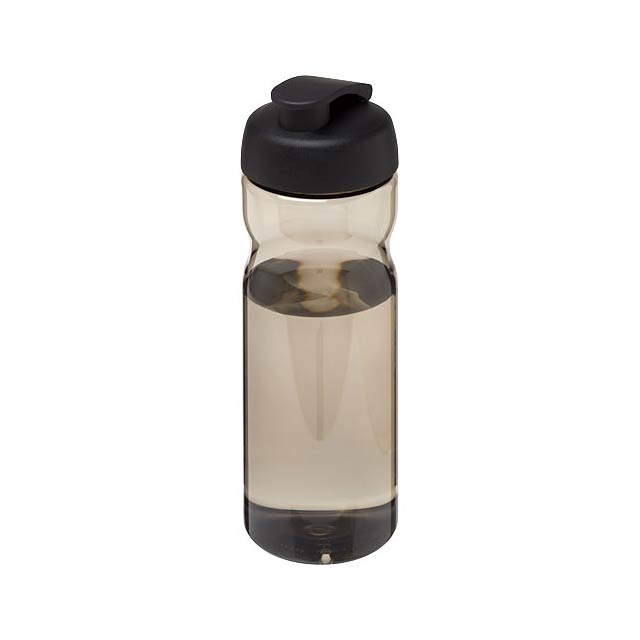 H2O Active® Base 650 ml Sportflasche mit Klappdeckel - schwarz