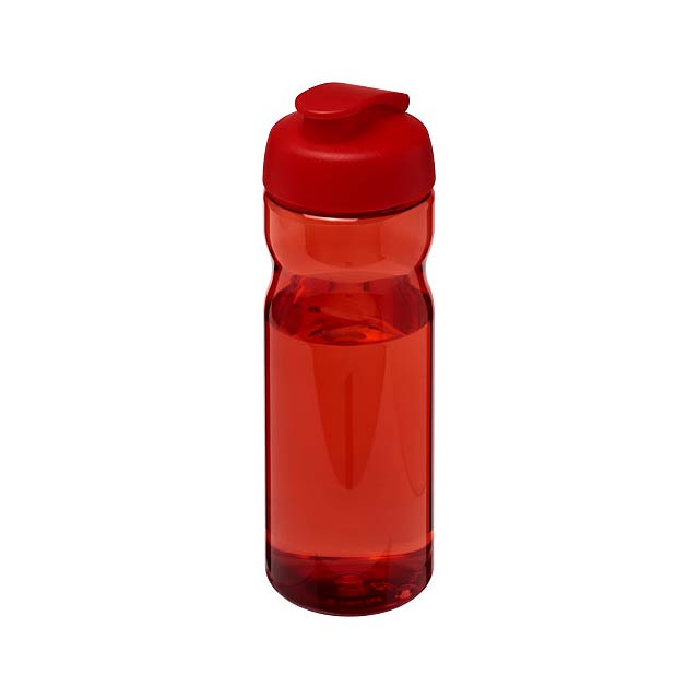 H2O Active® Base 650 ml flip lid sport bottle - transparent red
