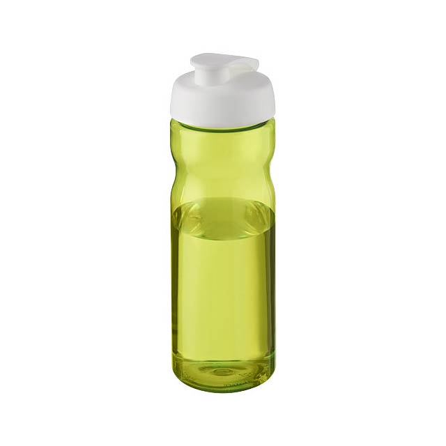 Sportovní láhev s vyklápěcím víčkem H2O Base® 650 ml - citrónová - limetková