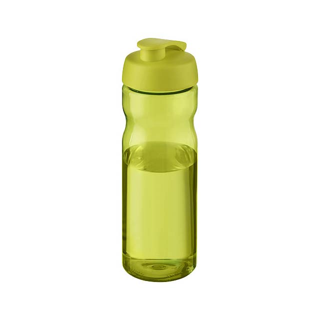 H2O Active® Base 650 ml Sportflasche mit Klappdeckel - zitronengelb 