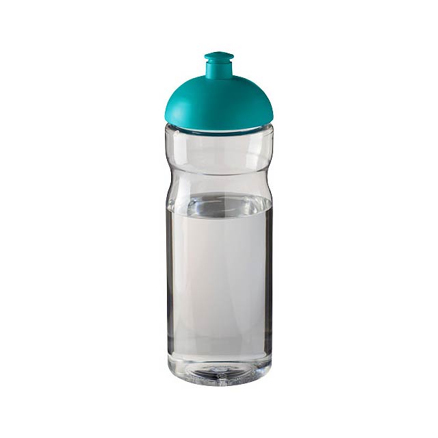 Sportovní láhev s kupolovitým víčkem H2O Base® 650 ml - transparentná