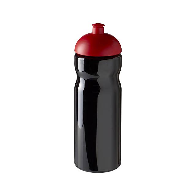Sportovní láhev s kupolovitým víčkem H2O Base® 650 ml - černá