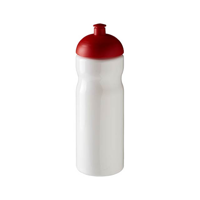 Sportovní láhev s kupolovitým víčkem H2O Base® 650 ml - bílá