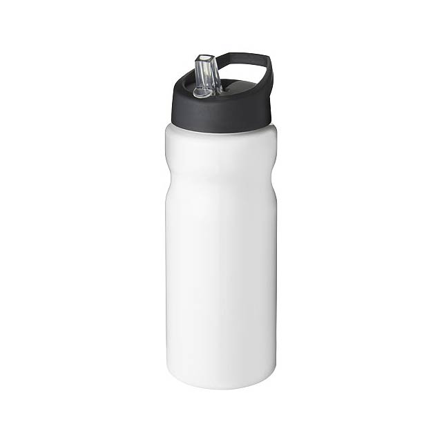 H2O Active® Base 650 ml Sportflasche mit Ausgussdeckel - Weiß 