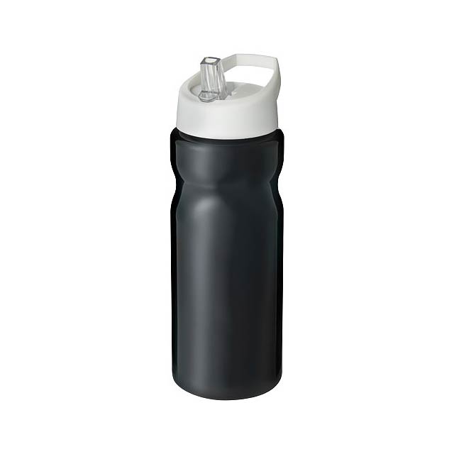 H2O Active® Base 650 ml Sportflasche mit Ausgussdeckel - schwarz