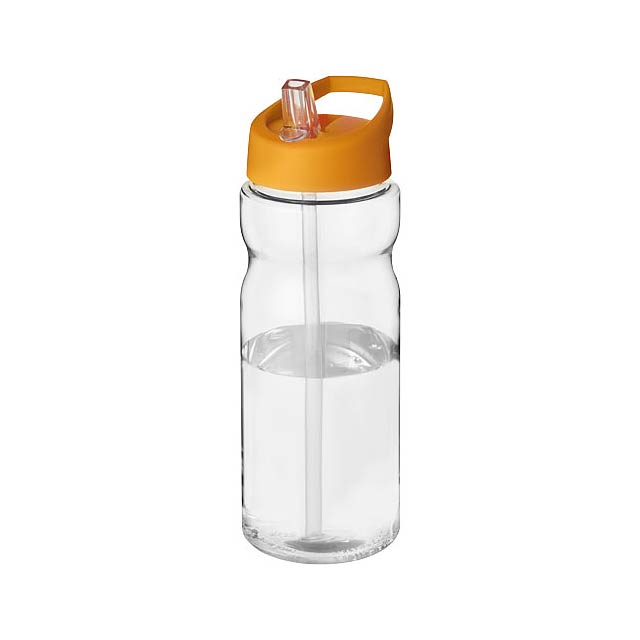 H2O Active® Base 650 ml spout lid sport bottle - transparent