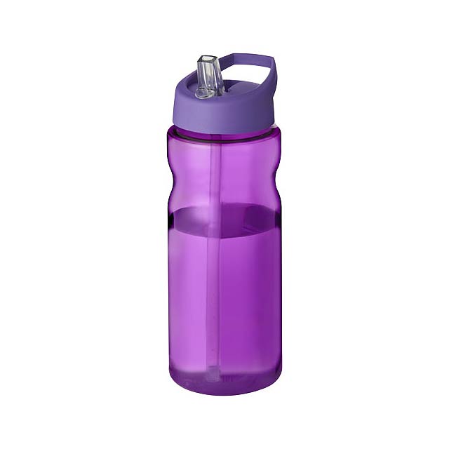 Sportovní láhev s víčkem s hubičkou H2O Base® 650 ml - fialová