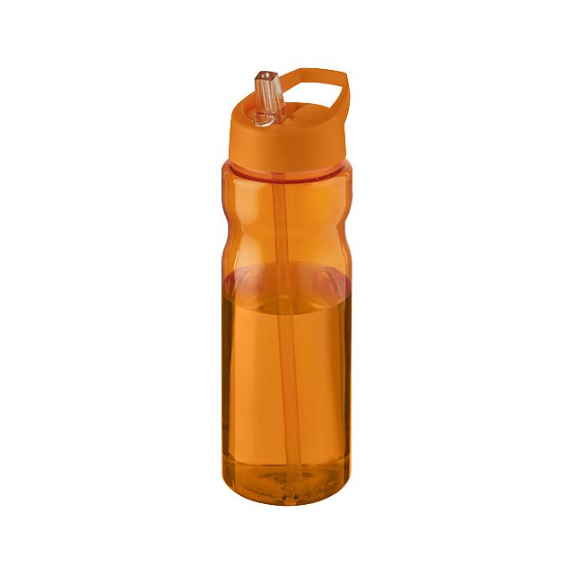 Sportovní láhev s víčkem s hubičkou H2O Base® 650 ml - oranžová