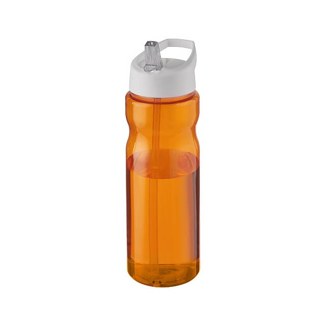 Sportovní láhev s víčkem s hubičkou H2O Base® 650 ml - oranžová