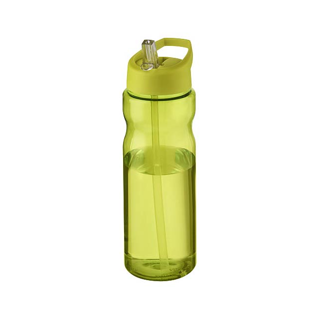 H2O Active® Base 650 ml Sportflasche mit Ausgussdeckel - zitronengelb 