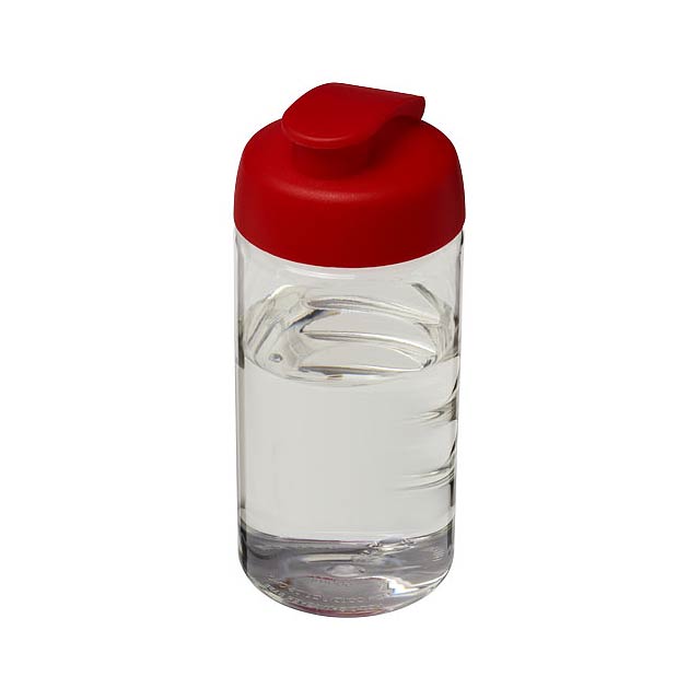Sportovní láhev s vyklápěcím víčkem H2O Bop® 500 ml - transparentná