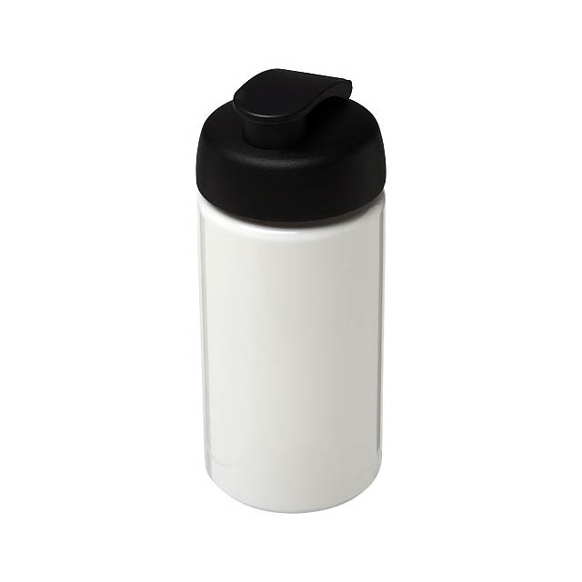 Sportovní láhev s vyklápěcím víčkem H2O Bop® 500 ml - biela