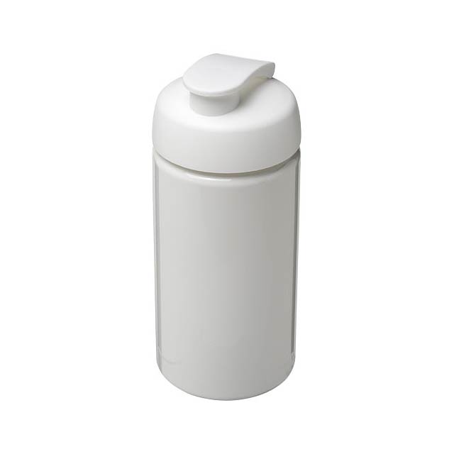 Sportovní láhev s vyklápěcím víčkem H2O Bop® 500 ml - biela