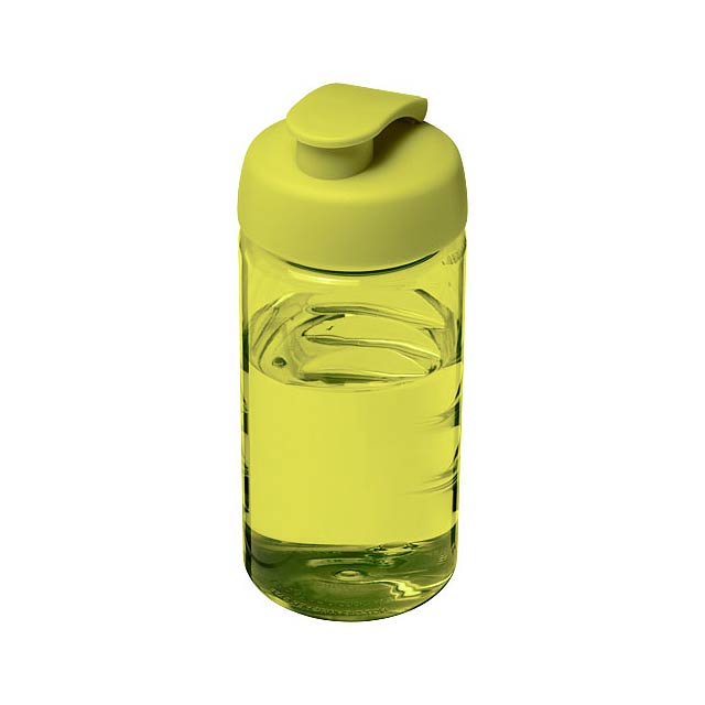 Sportovní láhev s vyklápěcím víčkem H2O Bop® 500 ml - citrónová - limetková