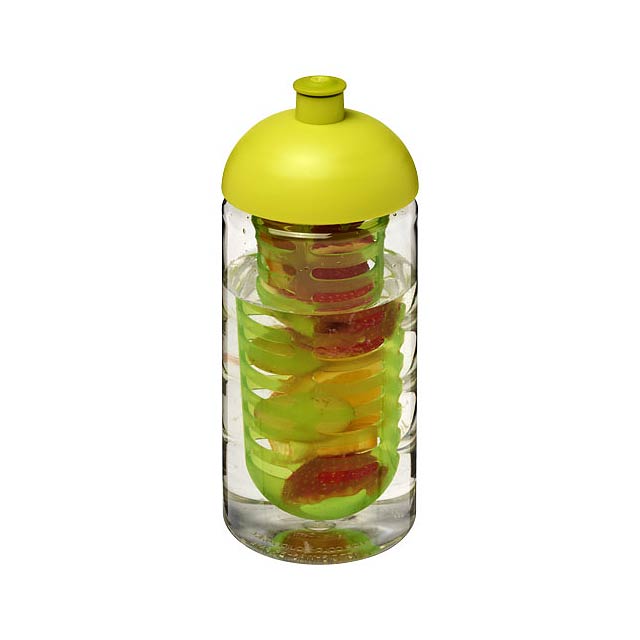 Sportovní láhev s infuzérem a kupolovitým
víčkem H2O Bop® 50 - transparentná