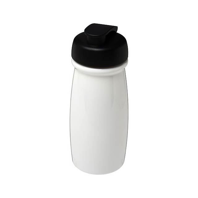 Sportovní láhev s vyklápěcím víčkem H2O Pulse® 600 ml - bílá