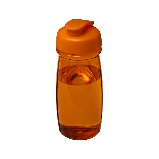 Sportovní láhev s vyklápěcím víčkem H2O Pulse® 600 ml - oranžová