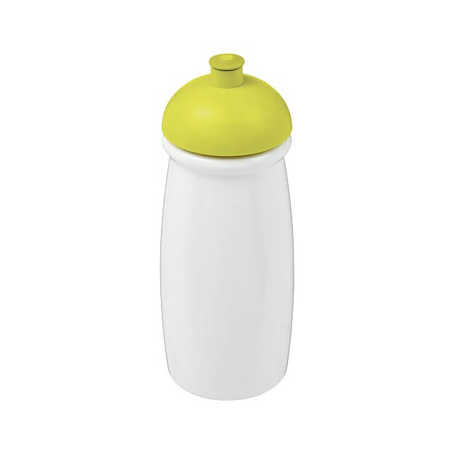 H2O Active® Pulse 600 ml Sportflasche mit Stülpdeckel - Weiß 