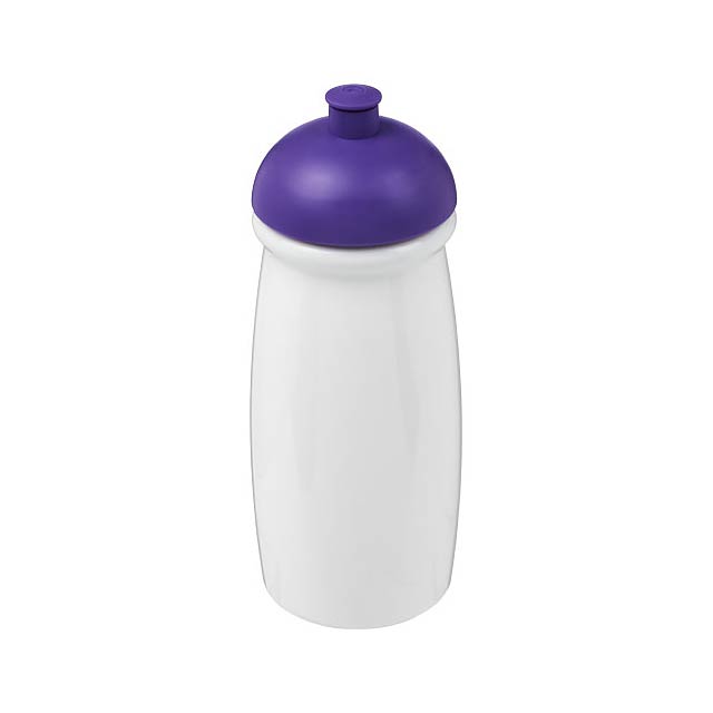 Sportovní láhev s kupolovitým víčkem H2O Pulse® 600 ml - biela